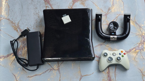 Microsoft xbox 360 slim - xbox, glossy