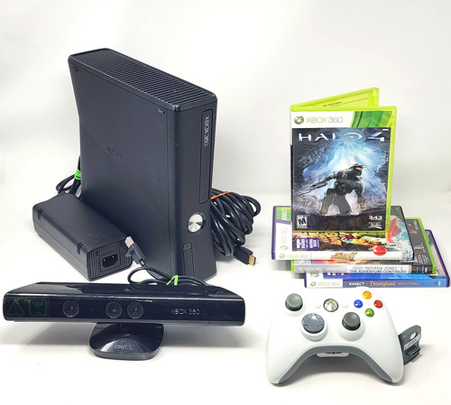 Black xbox 360 slim 250gb - 360,