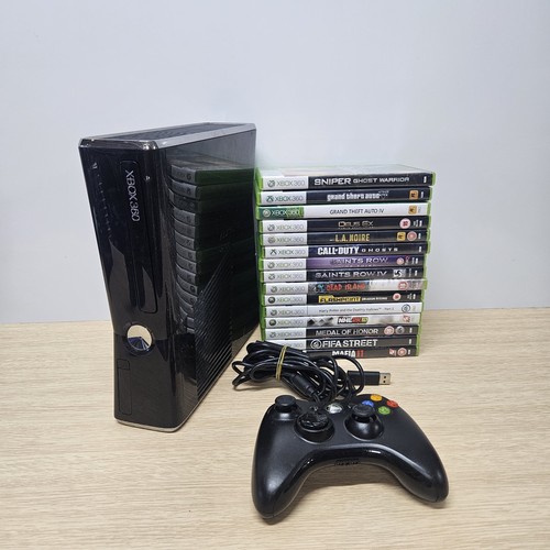Microsoft xbox 360 slim 250gb - 360,
