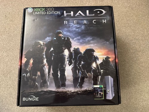 Xbox 360 slim console halo - xbox,