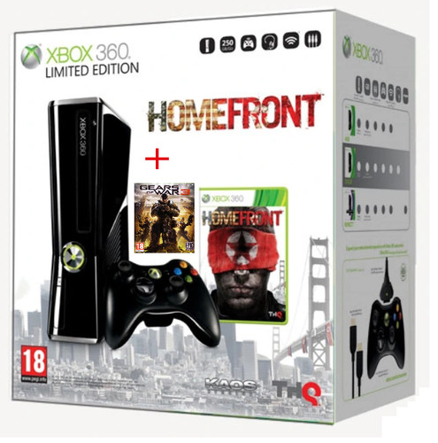 Xbox 360 console slim 250gb - xbox,