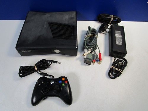 Microsoft xbox 360 slim - microsoft, nera