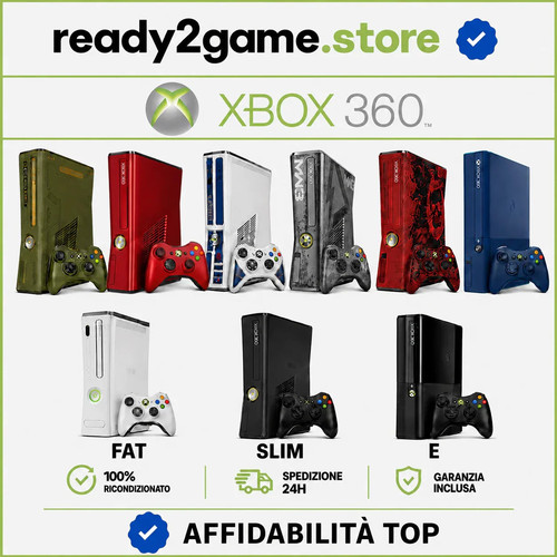 Xbox 360 fat slim - xbox, fat,