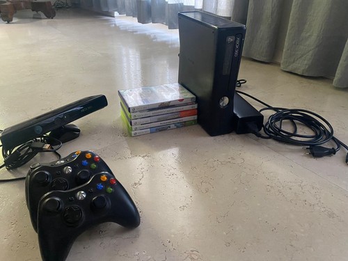 Xbox 360 slim 250gb kinect - xbox,